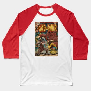 GOW Bear Scene Comic Cover fan art Baseball T-Shirt